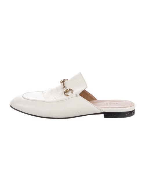 Gucci Horsebit Accent Leather Mules