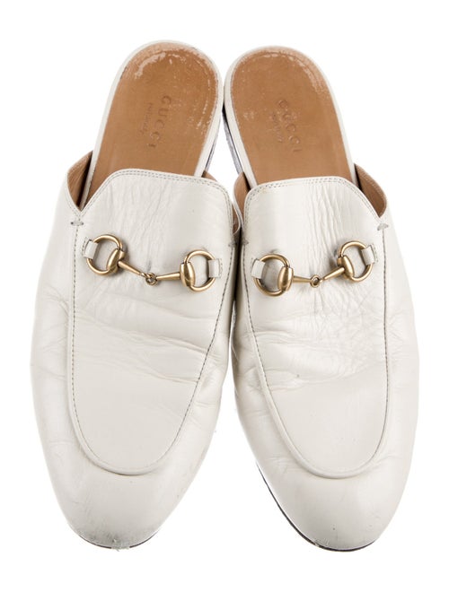 Gucci Horsebit Accent Leather Mules