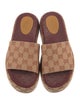 Gucci GG Canvas Canvas Slides