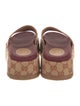 Gucci GG Canvas Canvas Slides