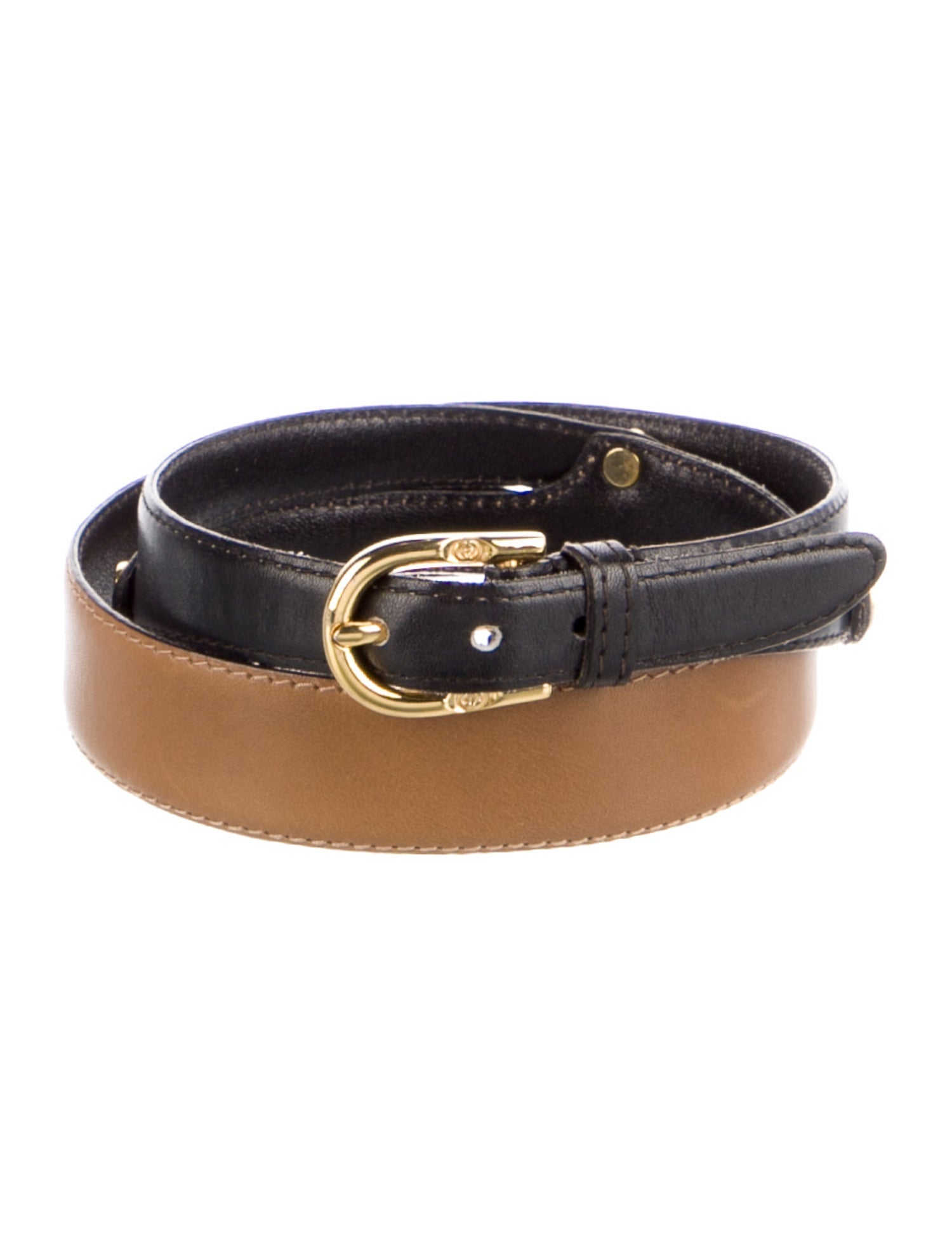 Gucci Skinny Leather Belt