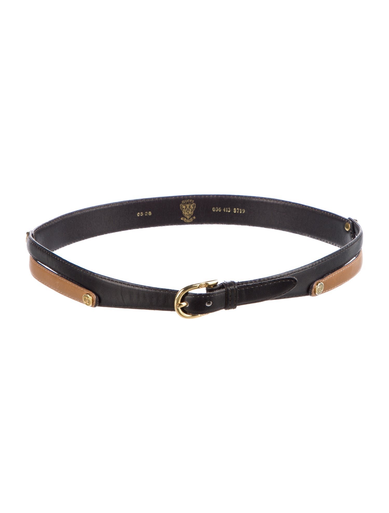 Gucci Skinny Leather Belt