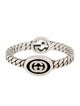 Gucci Enamel Interlocking G Ring