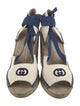 Gucci Interlocking G Logo Canvas Espadrilles