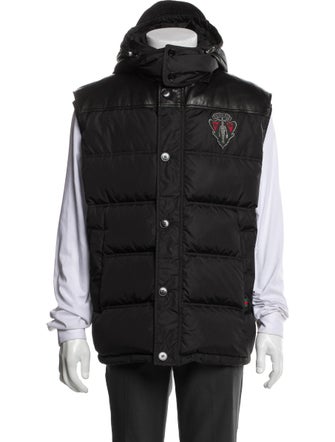 Gucci Web Accent Puffer Coat