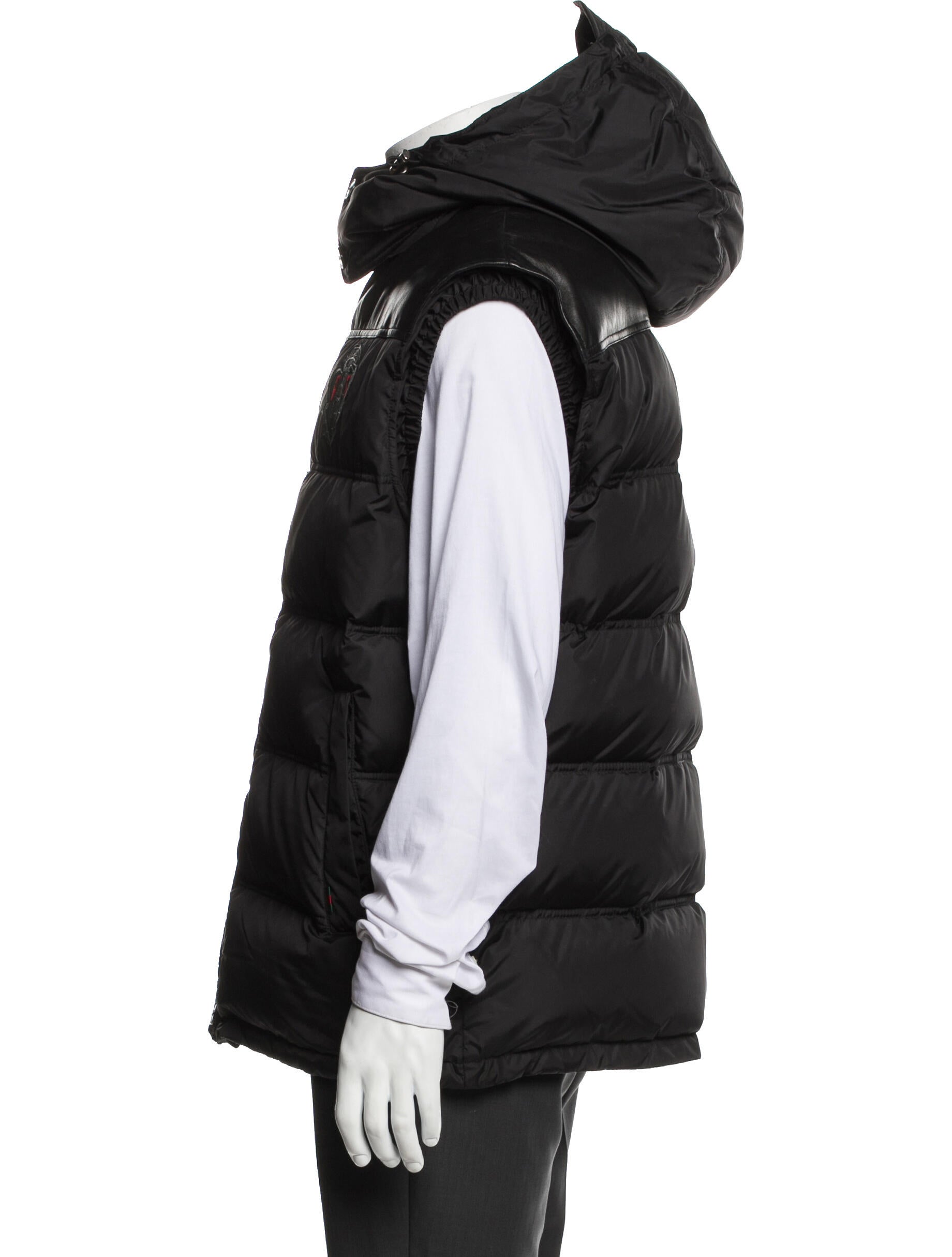 Gucci Web Accent Puffer Coat