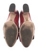 Gucci Sylvie Web Accent Leather Pumps