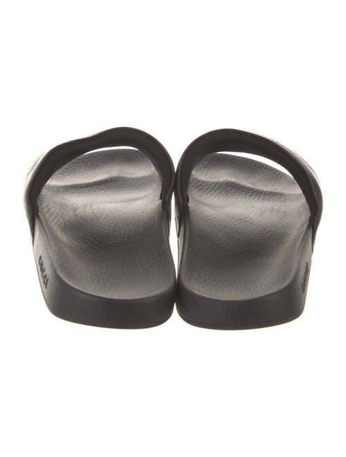 Gucci Interlocking G Logo Leather Slides