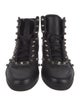 Gucci Leather Studded Accents Sneakers
