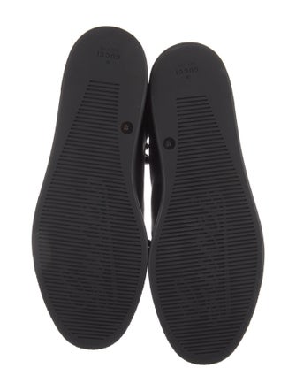 Gucci Leather Studded Accents Sneakers