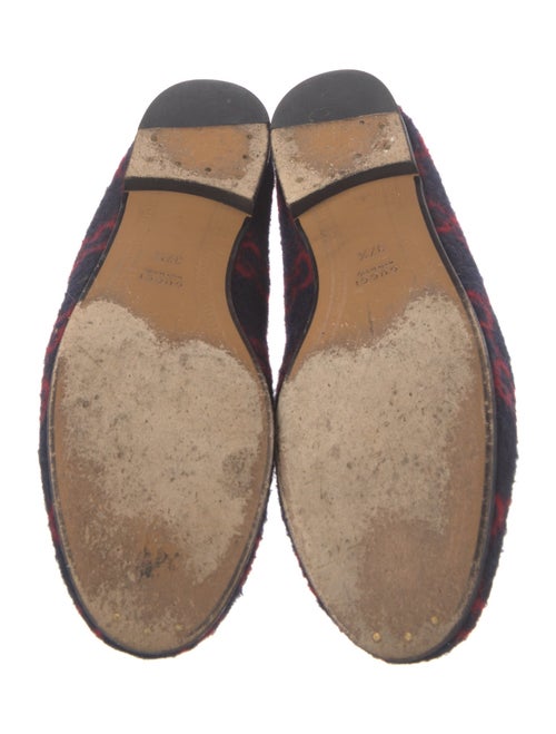 Gucci Horsebit Accent Wool Loafers