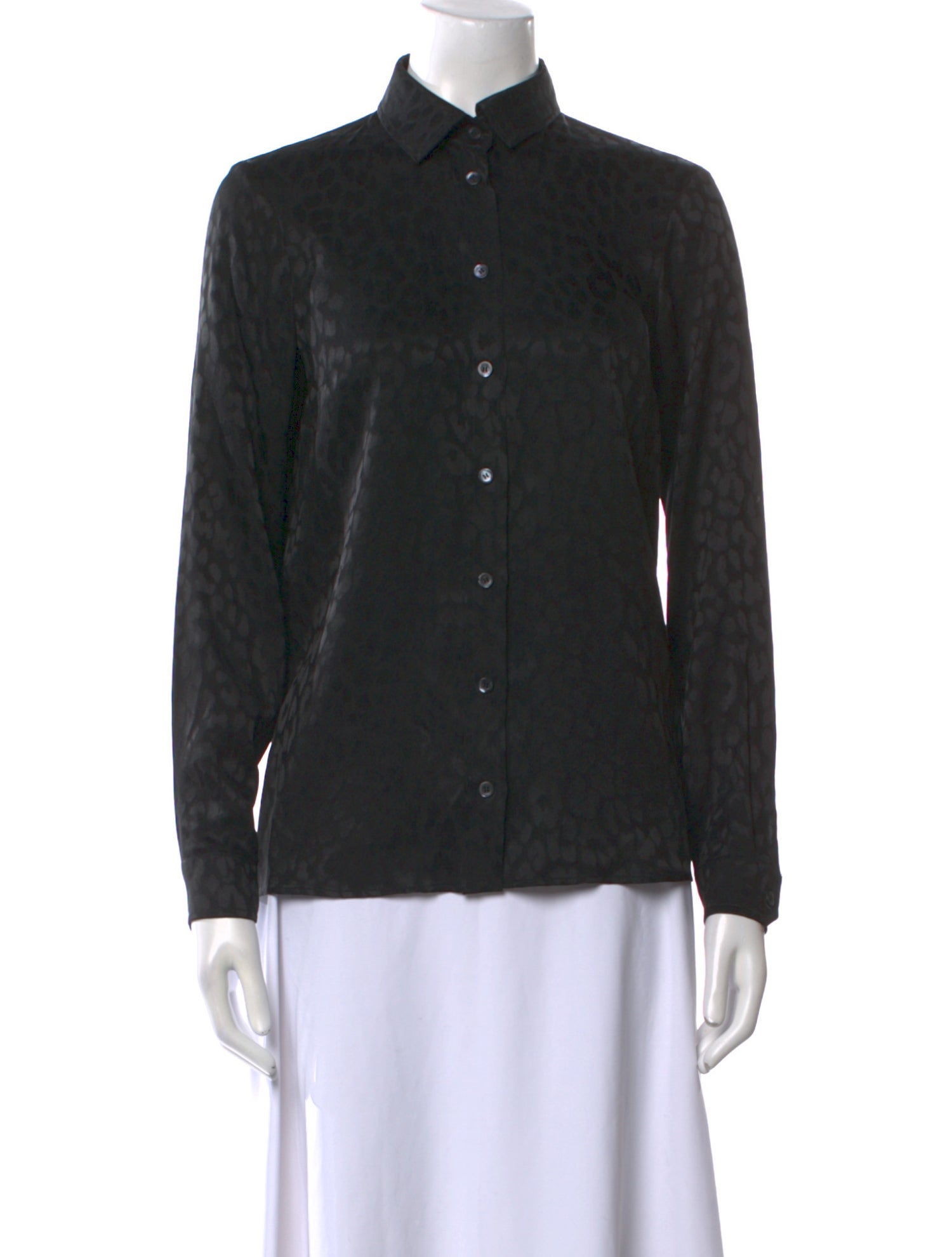 Gucci 2012 Silk Button-Up Top