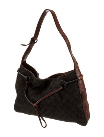 Gucci GG Denim Shoulder Bag