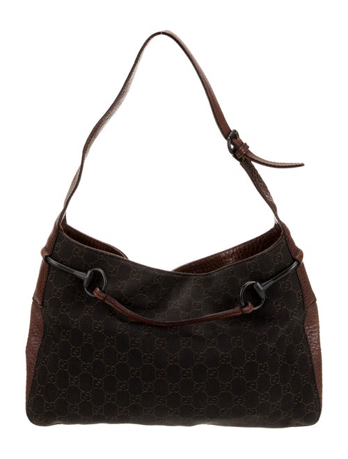 Gucci GG Denim Shoulder Bag