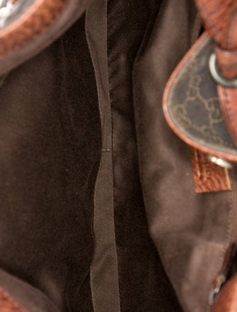 Gucci GG Denim Shoulder Bag