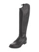 Gucci Horsebit Accent Leather Riding Boots