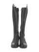 Gucci Horsebit Accent Leather Riding Boots
