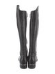 Gucci Horsebit Accent Leather Riding Boots