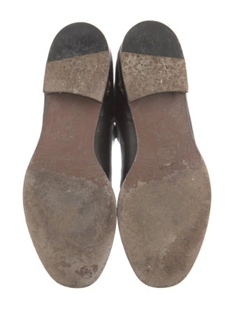 Gucci Horsebit Accent Leather Riding Boots