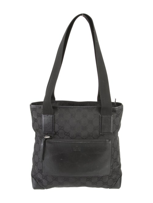 Gucci Canvas Top Handle Bag