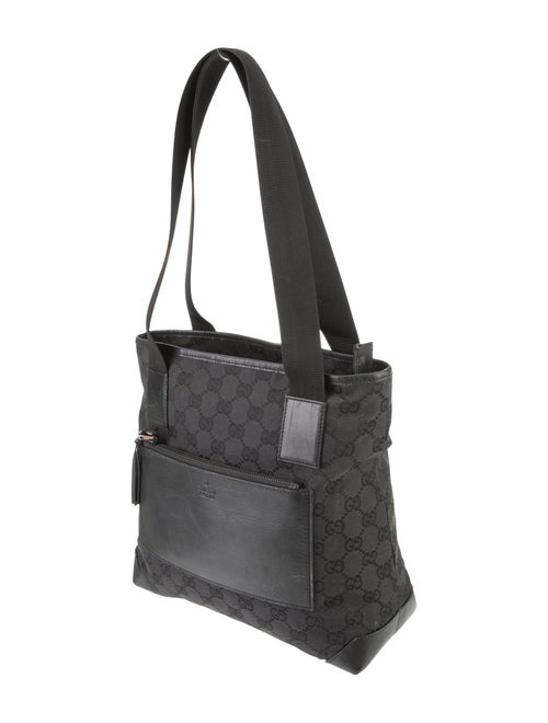 Gucci Canvas Top Handle Bag