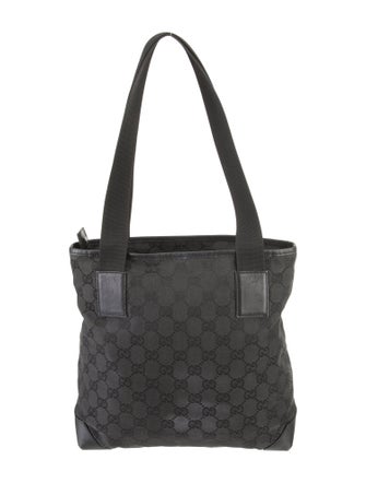 Gucci Canvas Top Handle Bag