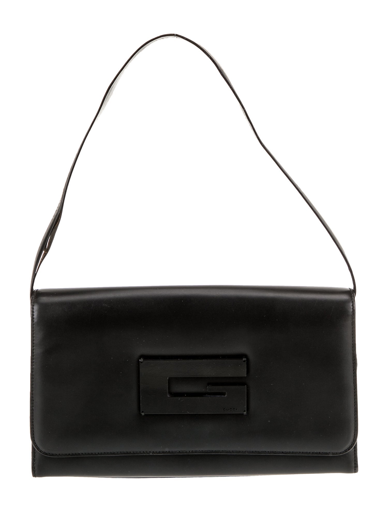 Gucci Leather Shoulder Bag Vintage