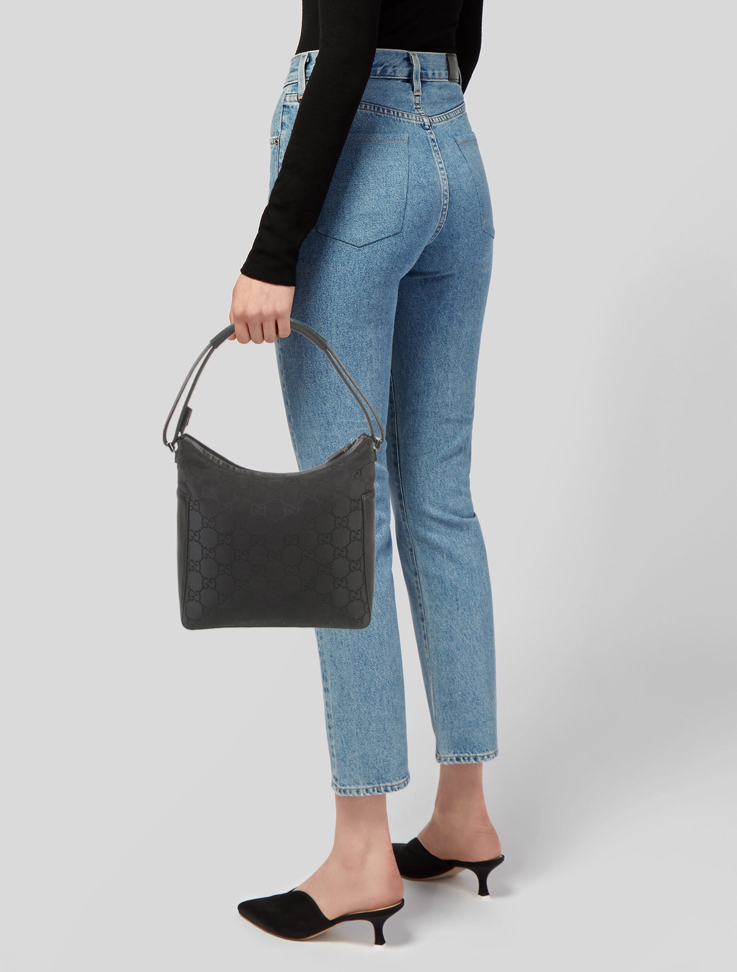 Gucci Canvas Shoulder Bag