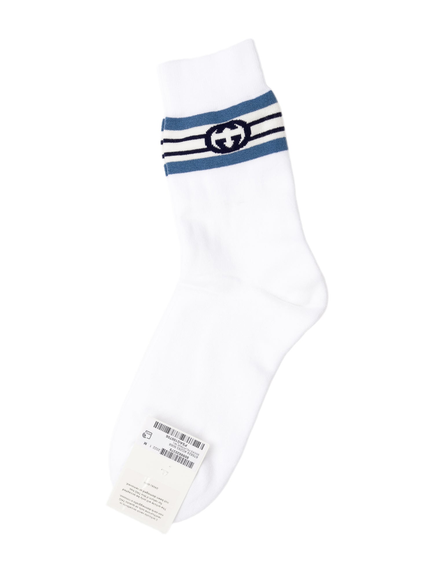 Gucci Printed Logo Socks w/Tags