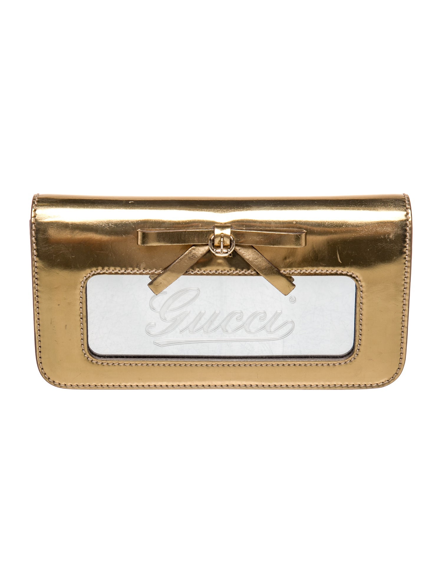 Gucci Patent Leather Clutch