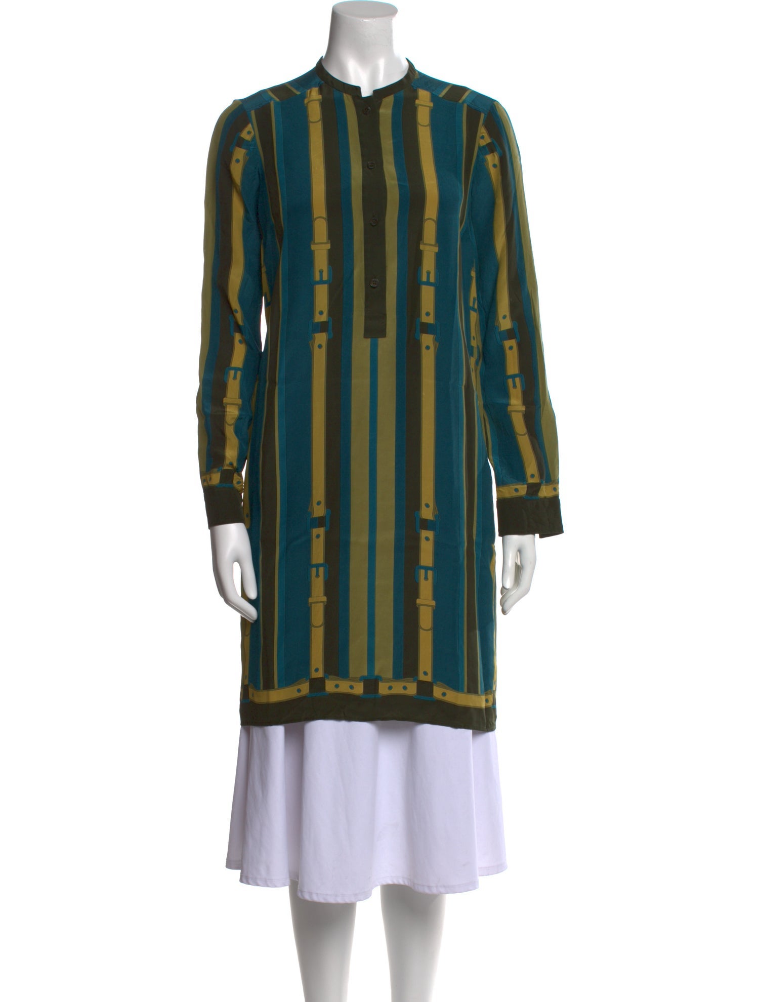 Gucci Silk Striped Tunic