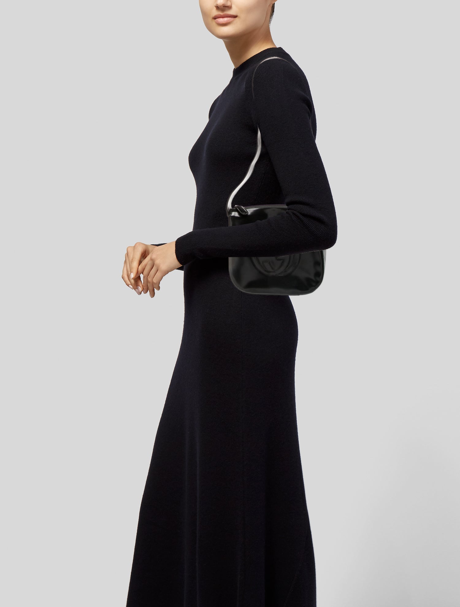 Gucci Interlocking G Shoulder Bag Vintage