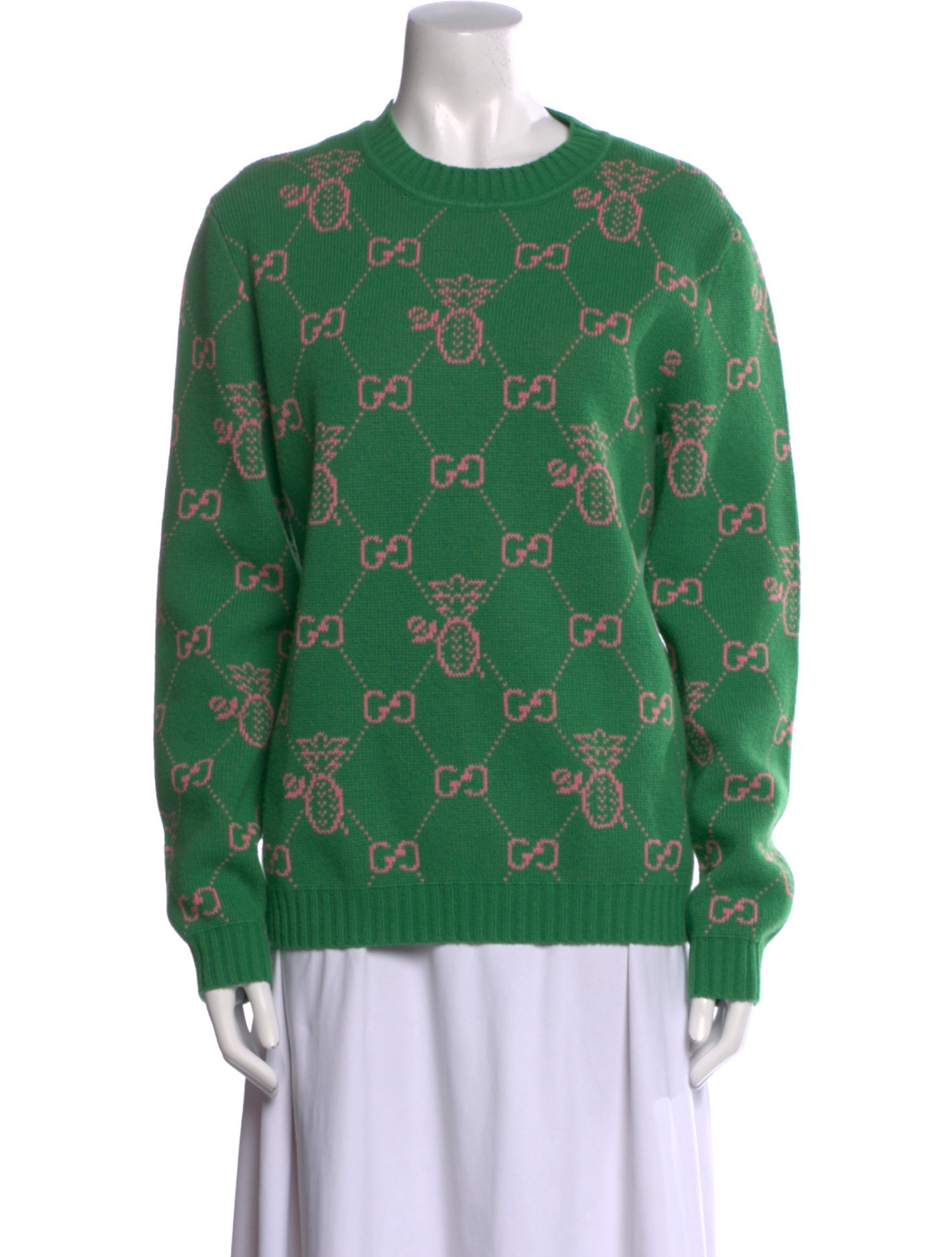 Gucci Wool Printed Sweater
