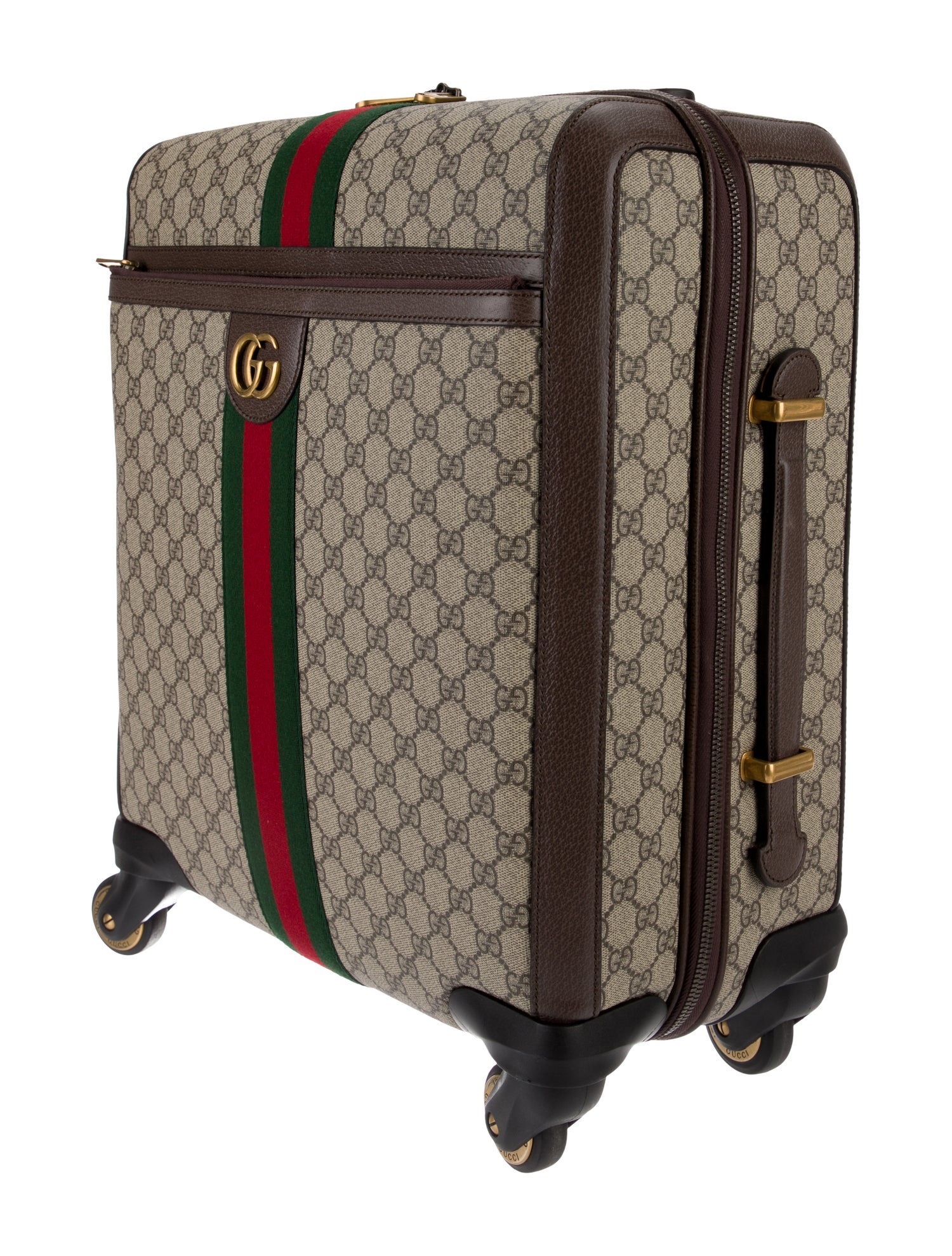 Gucci Small GG Supreme Savoy Suitcase