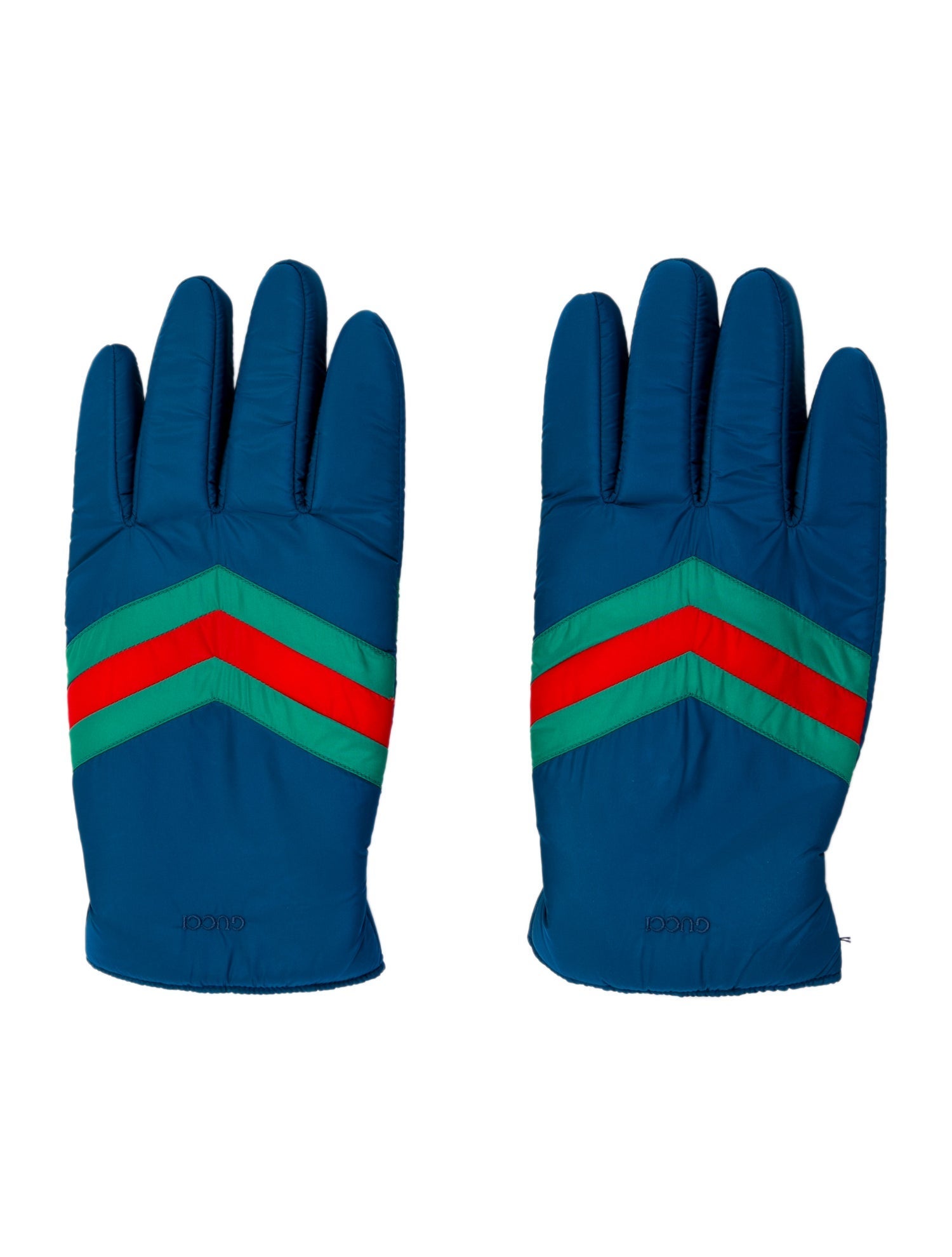 Gucci Nylon Web Snow Gloves