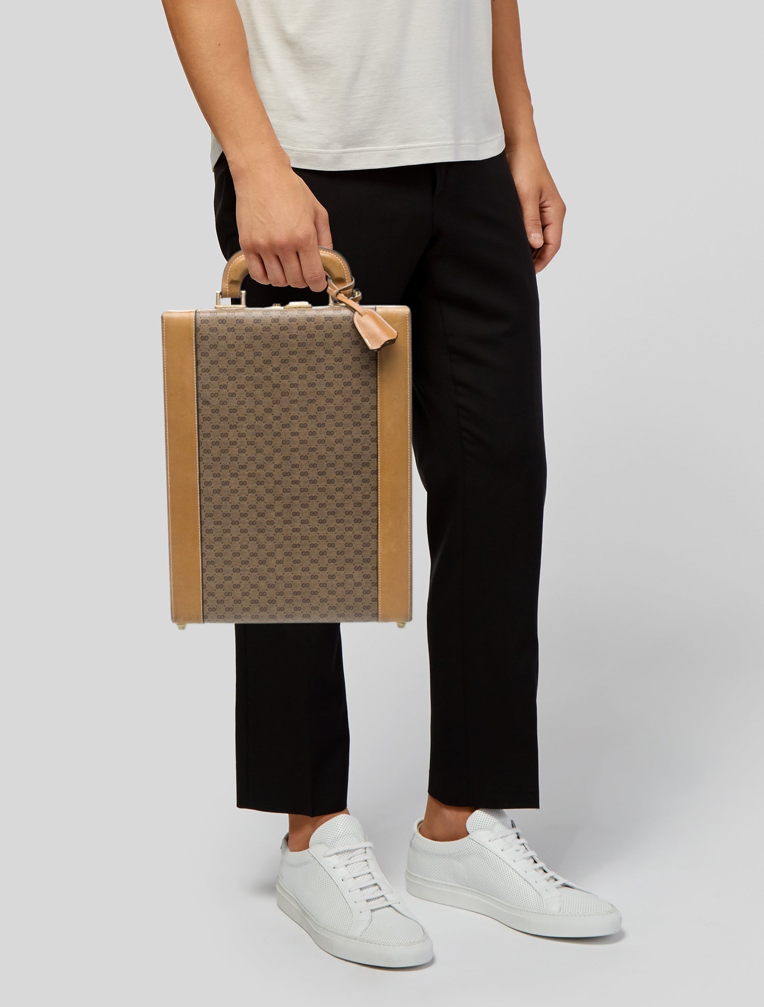 Gucci Micro GG Monogram Suitcase Vintage