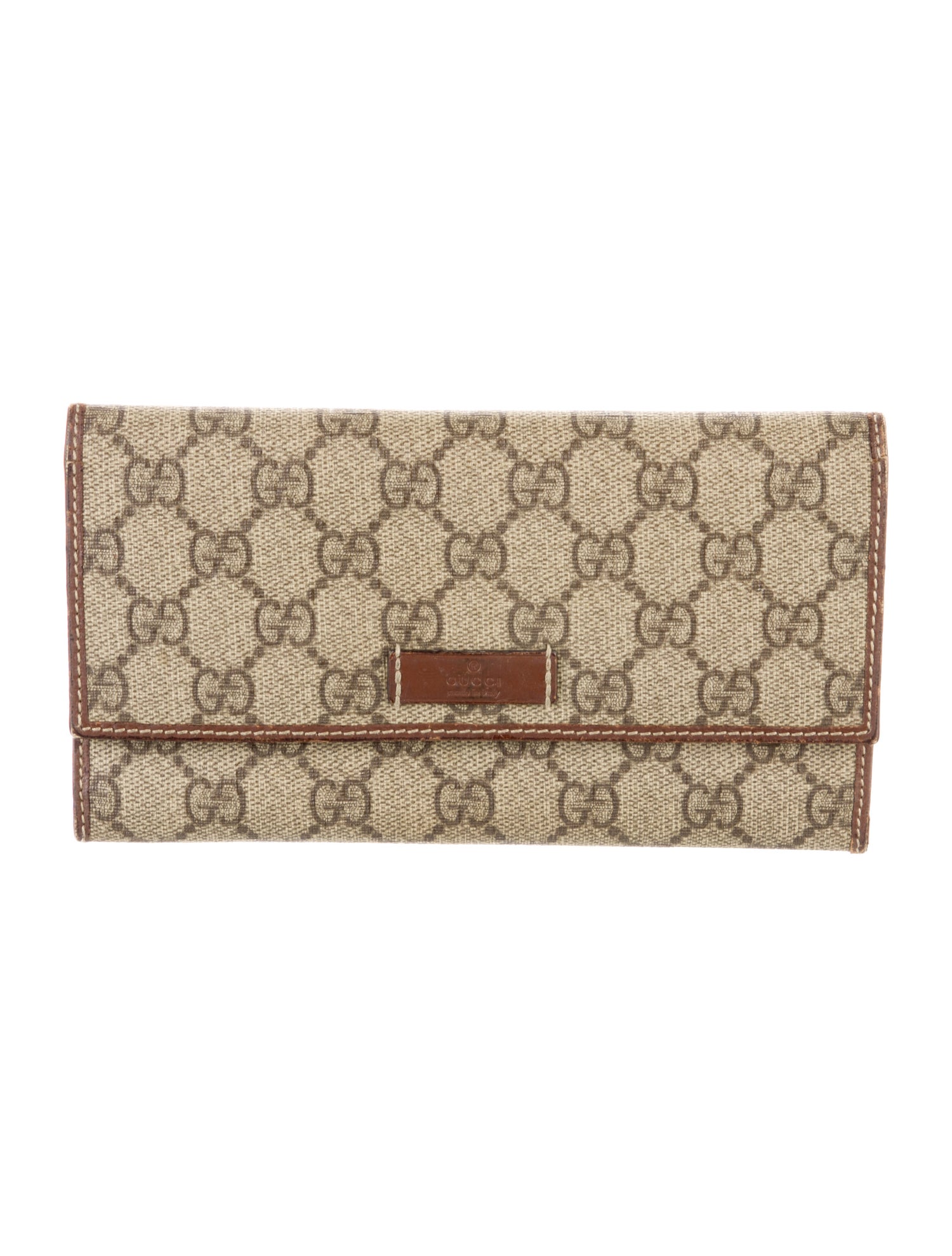 Gucci GG Supreme Continental Wallet