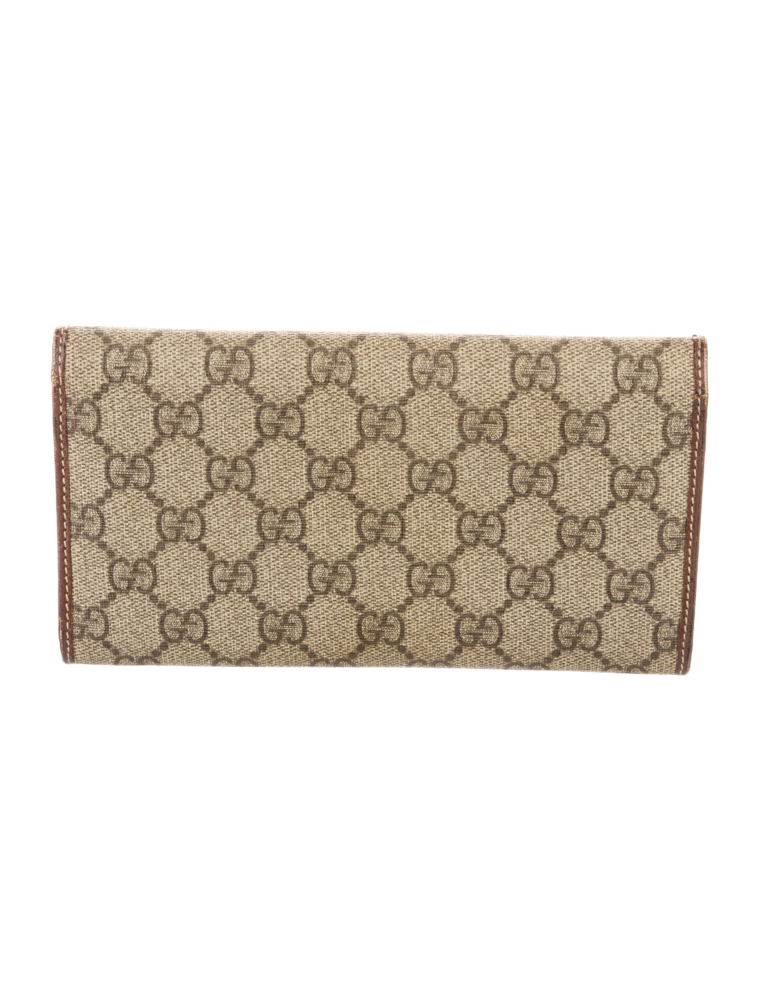 Gucci GG Supreme Continental Wallet