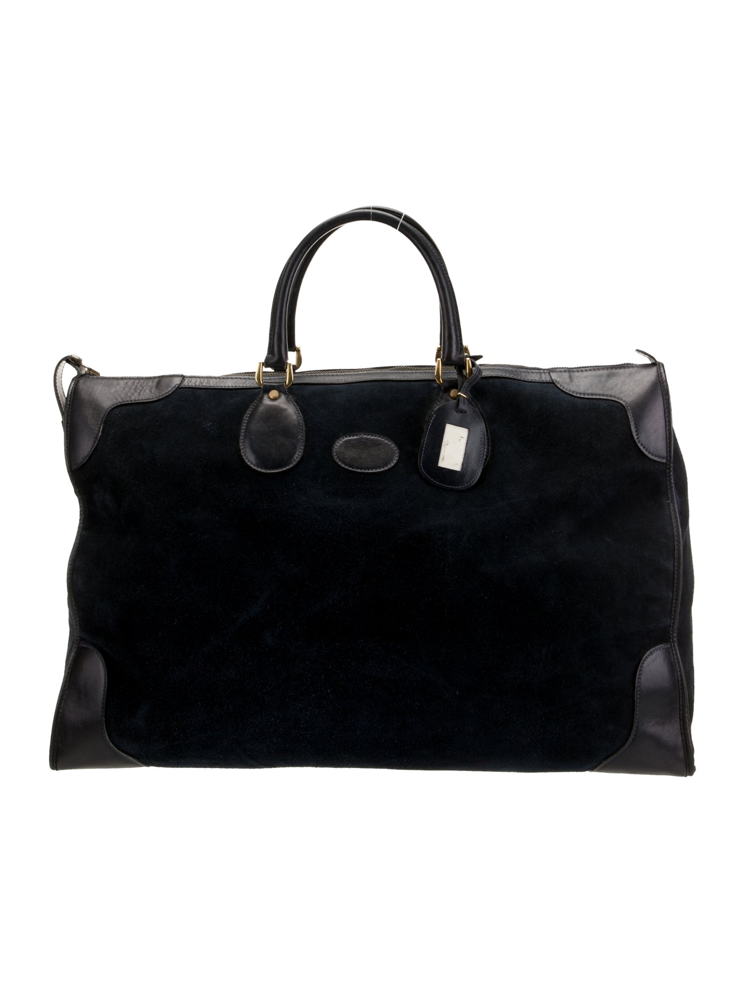 Gucci Suede Weekender Bag