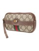 Gucci GG Supreme Monogram Ophidia Phone Case Wristlet