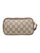 Gucci GG Supreme Monogram Ophidia Phone Case Wristlet