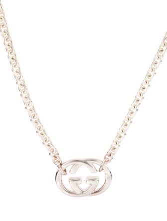 Gucci Interlocking GG Pendant Necklace