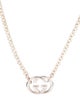 Gucci Interlocking GG Pendant Necklace
