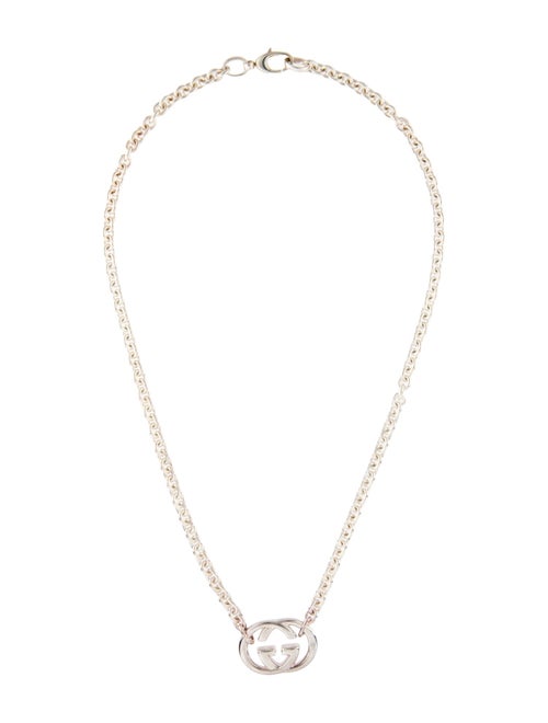 Gucci Interlocking GG Pendant Necklace