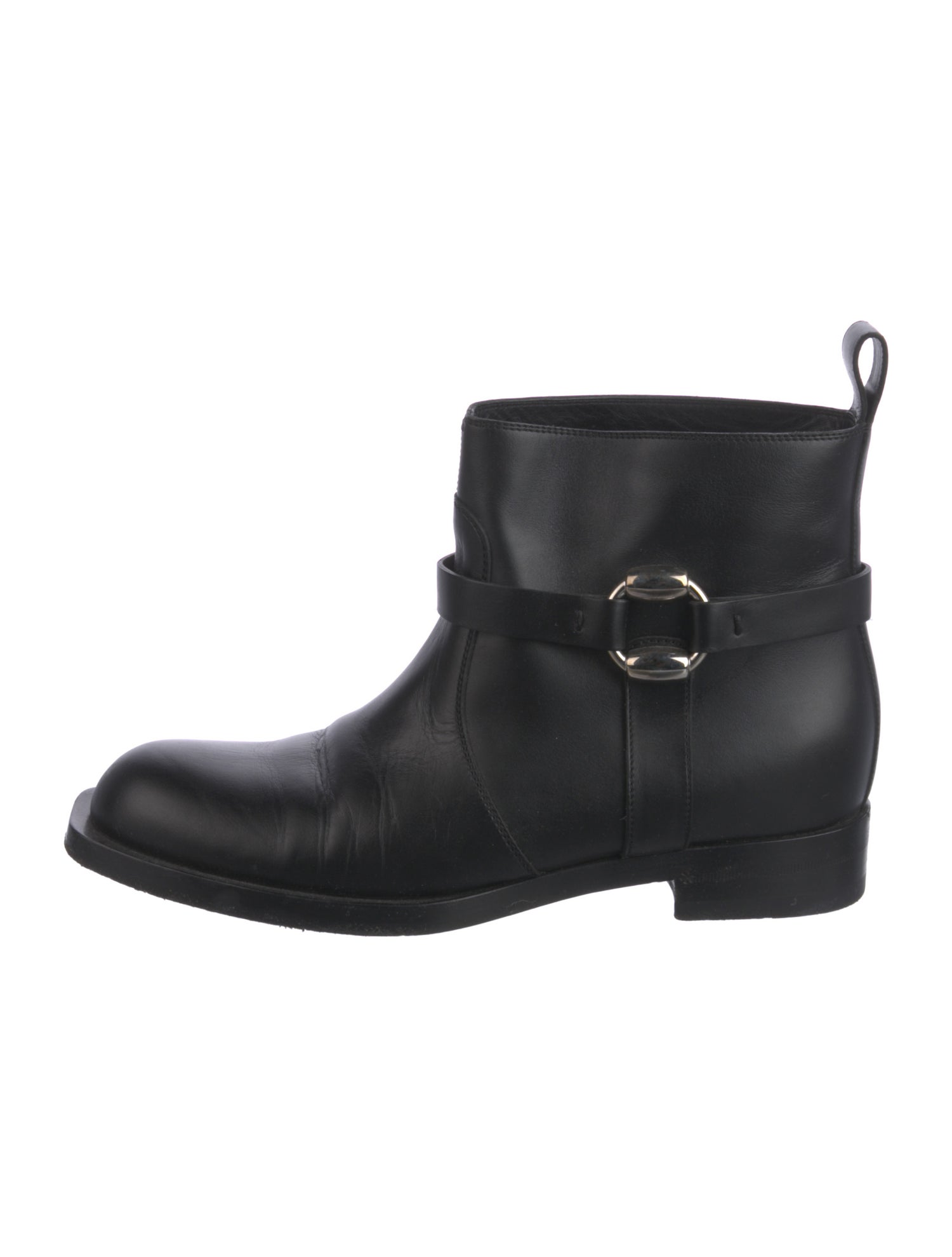 Gucci Leather Rain Boots