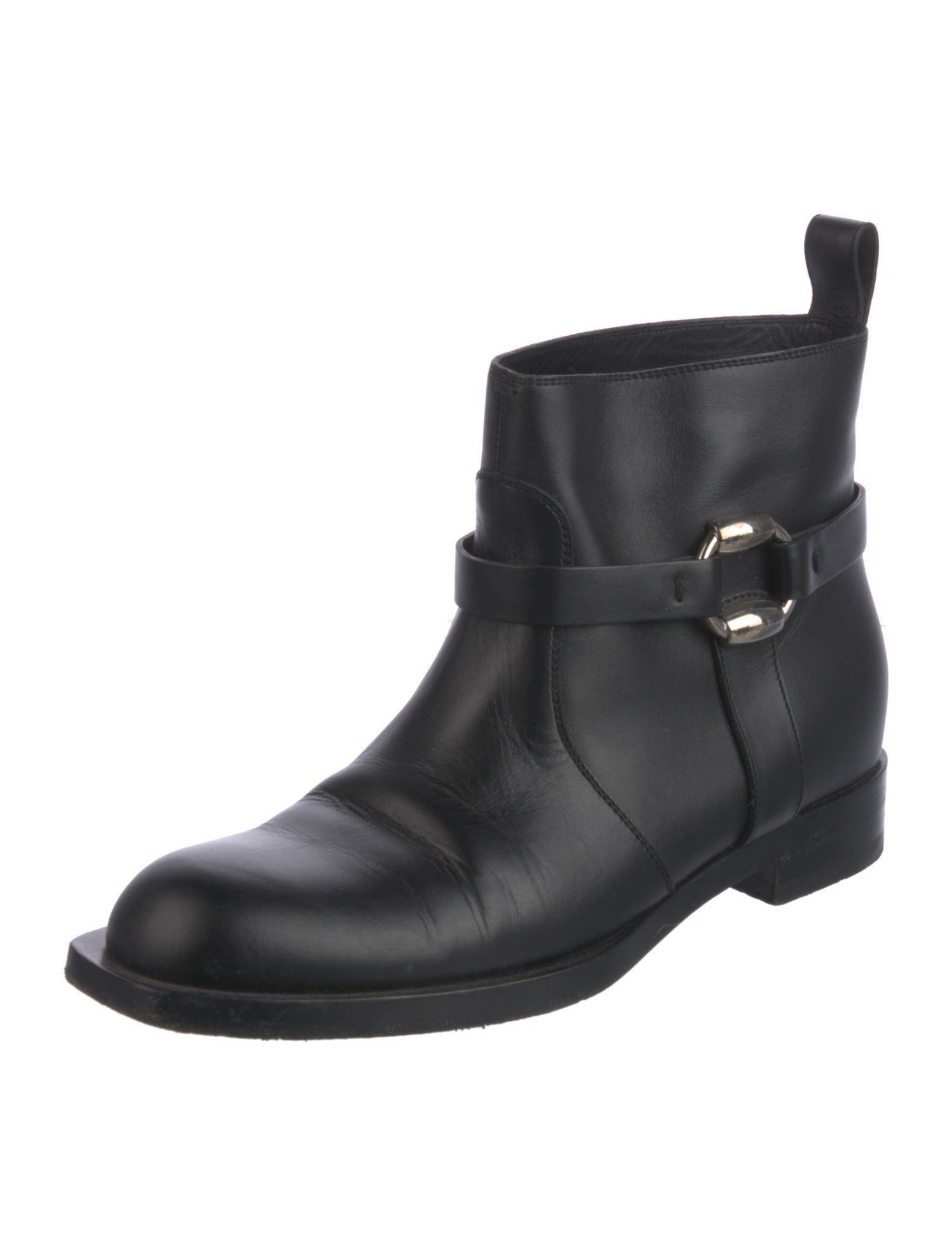 Gucci Leather Rain Boots