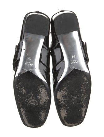 Gucci Horsebit Accent Patent Leather Combat Boots