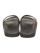 Gucci Web Accent Rubber Slides