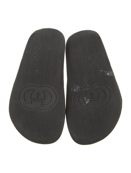 Gucci Web Accent Rubber Slides