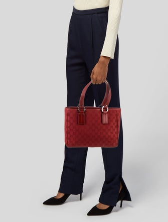 Gucci Canvas Tote